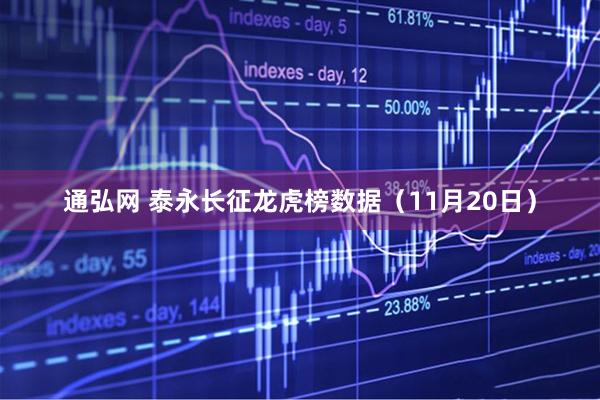 通弘网 泰永长征龙虎榜数据（11月20日）