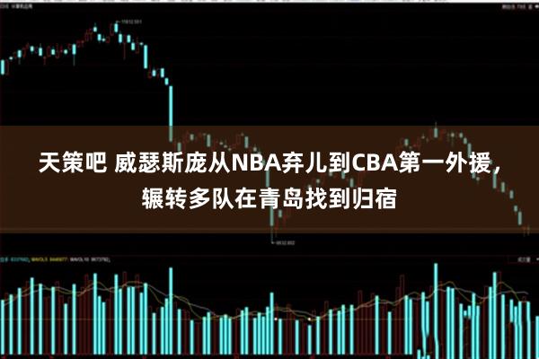 天策吧 威瑟斯庞从NBA弃儿到CBA第一外援，辗转多队在青岛找到归宿